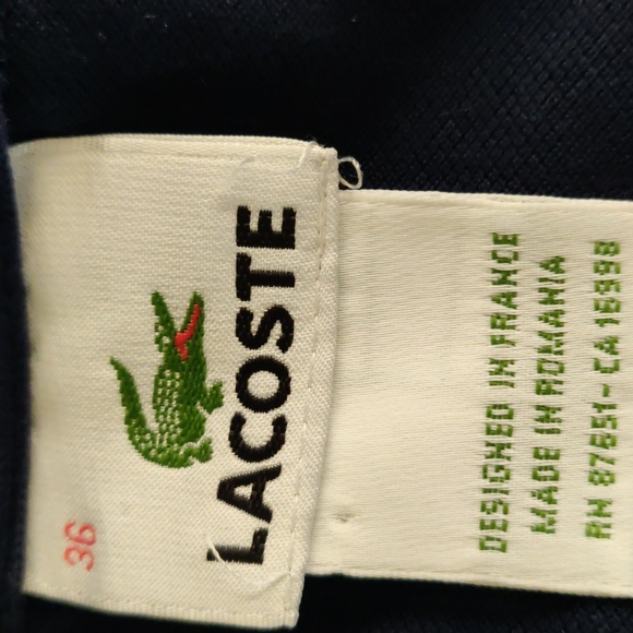 Lacoste cotton Tee - Picture 5 of 6